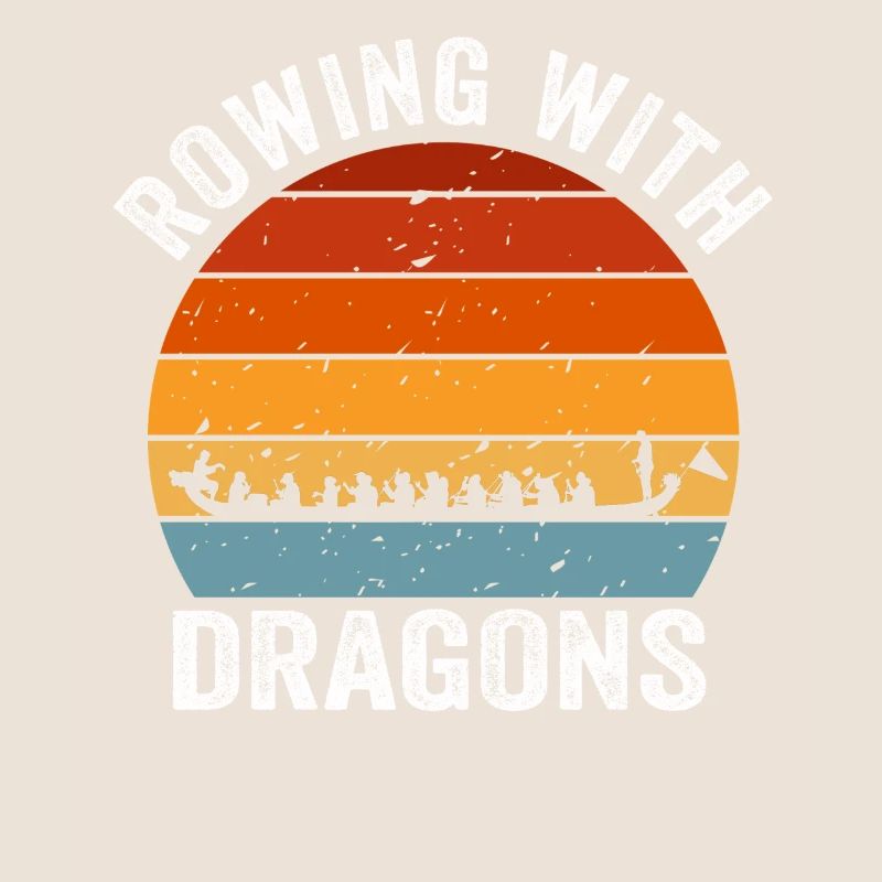 Rudern mit Drachen Drachenboot