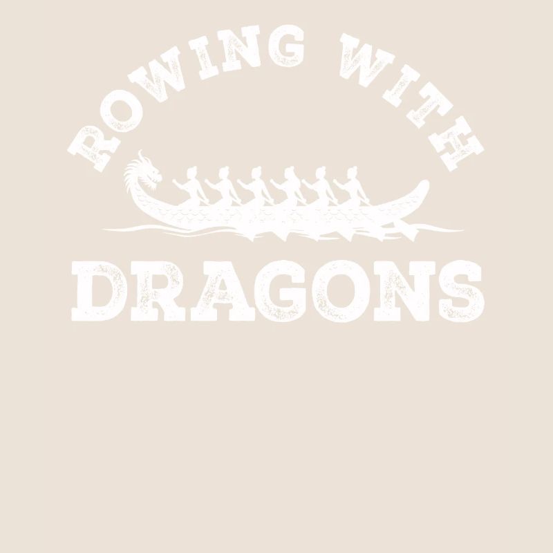 Rudern mit Drachen Drachenboot