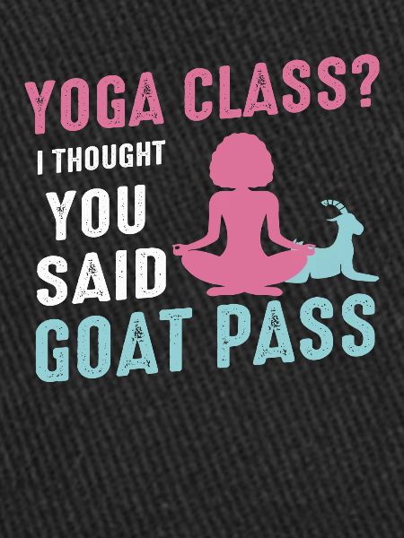 Yoga-Kurs oder Ziegenpass