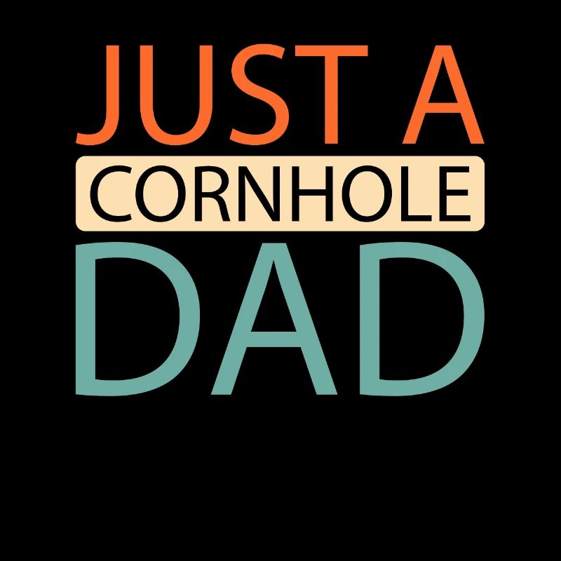 Cornhole Sackloch Spiel Just A Cornhole Dad