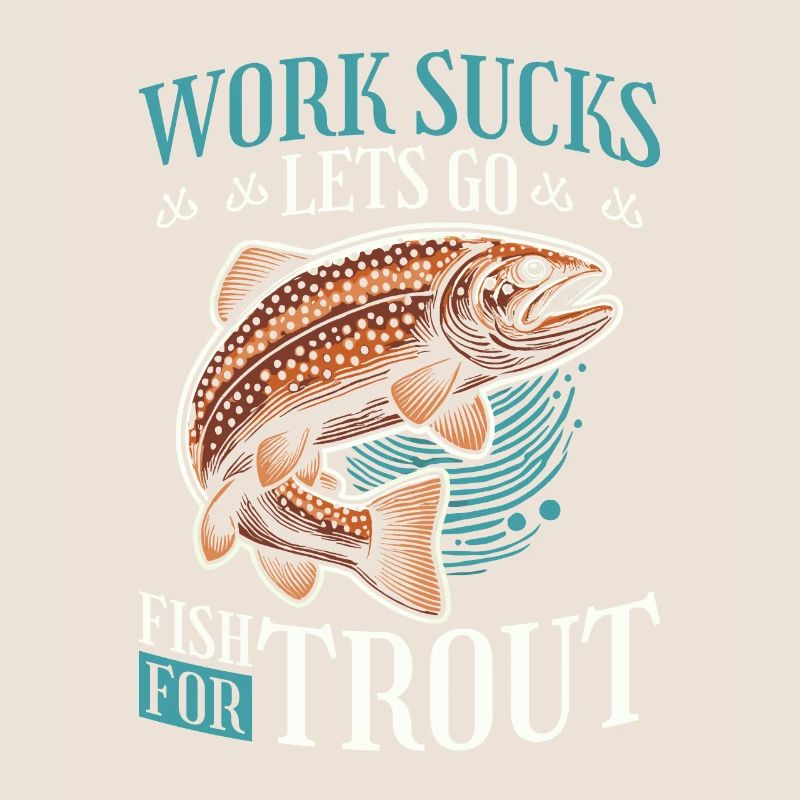 Pêcheur de truite