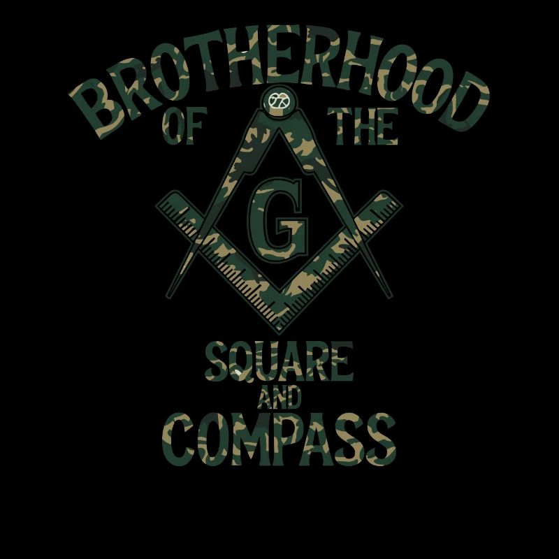 Maçon Maçon Maçon Camo Franc-maçon