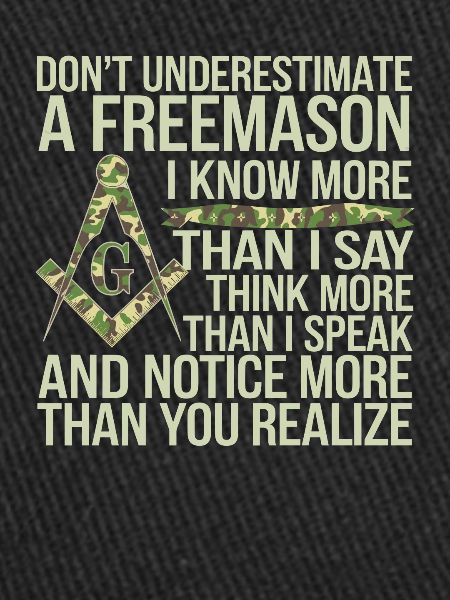 Mason Masonic Camo Freemason