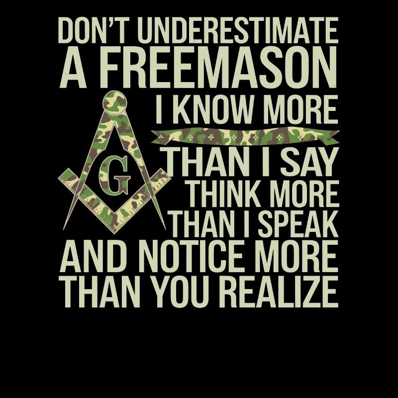 Mason Masonic Camo Freemason