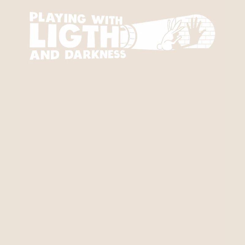 Playing With Light And Darkness Shadow