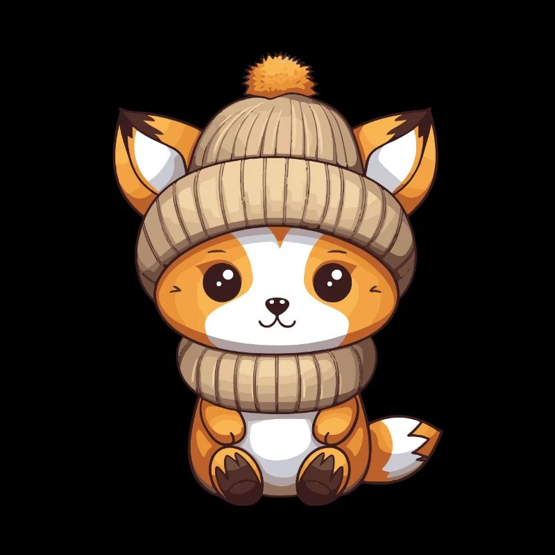 Fuchs Winter Comic