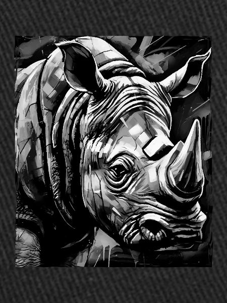 Portrait de rhinocéros