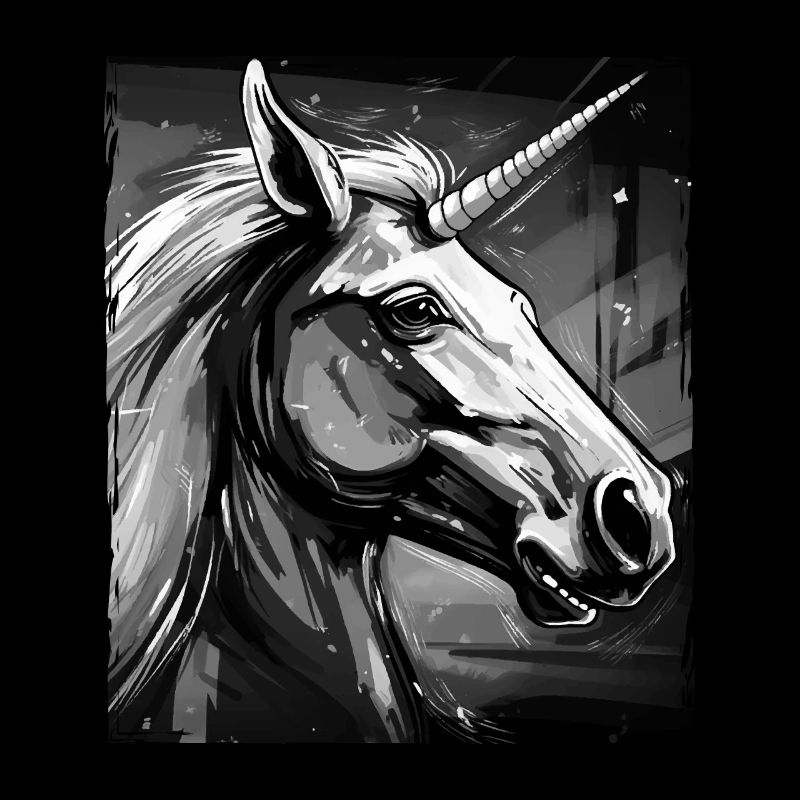 Portrait de licorne