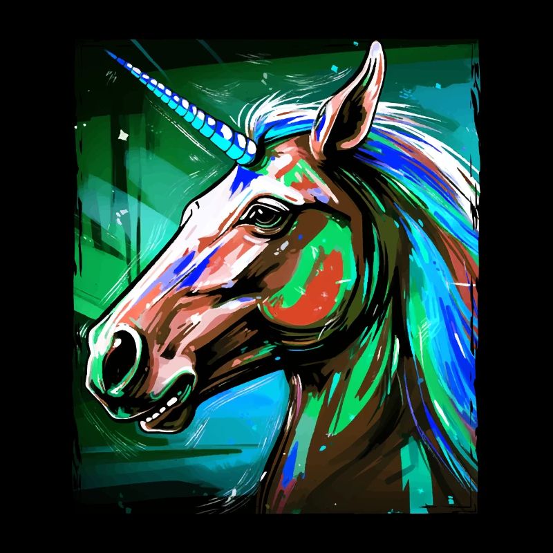 Einhorn Porträt