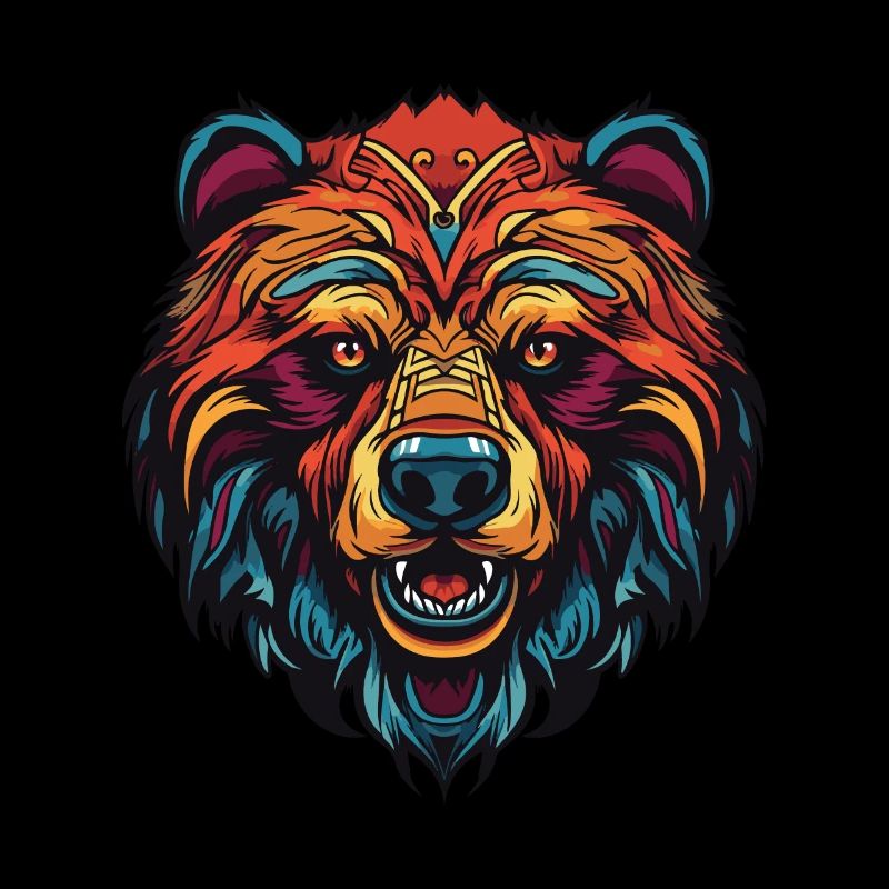 Portrait d’ours