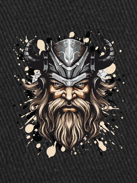 Viking Head Helmet Odin