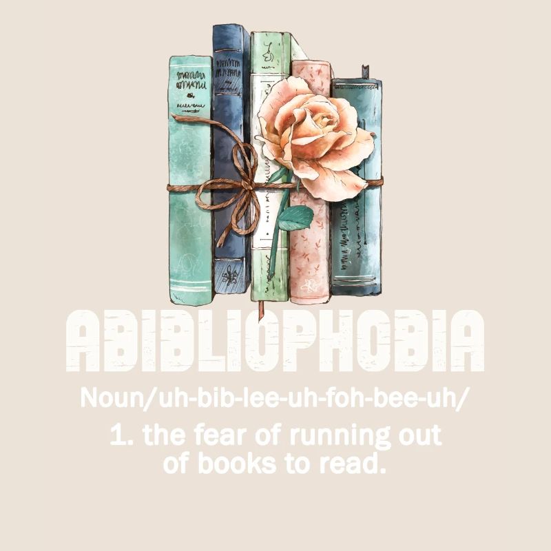 Abibliophobia Bookworm Reading Books