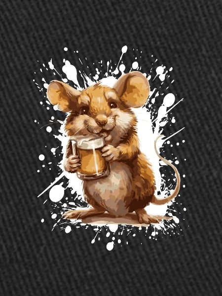 Mouse Beer Funny