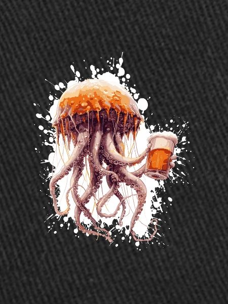 Méduse bière drôle