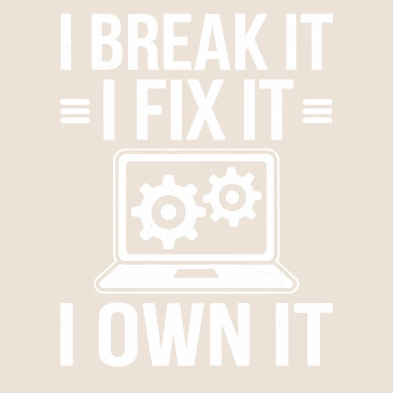 Administrator Support Nerd Computer Tech