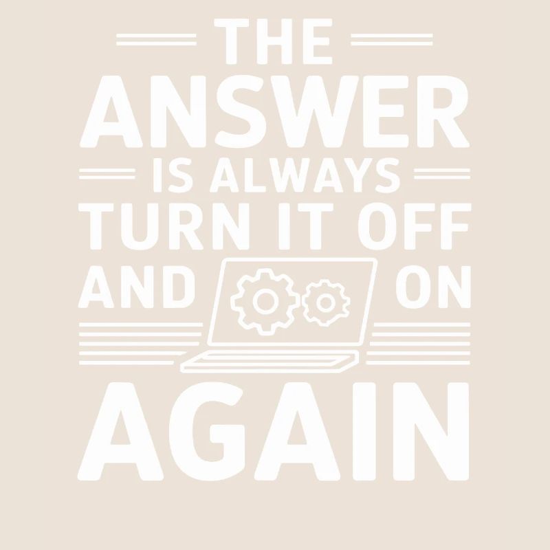 Administrator Support Nerd Computer Tech