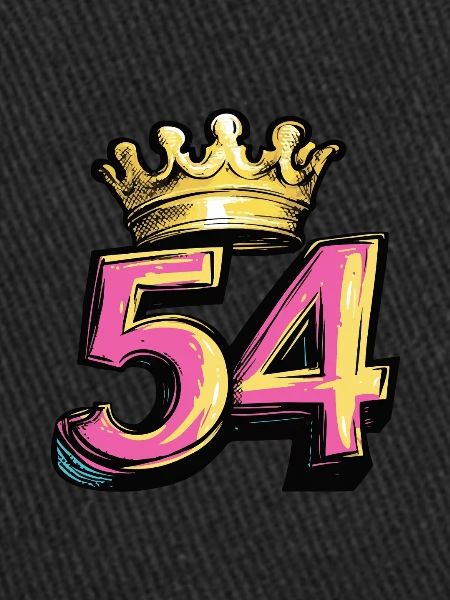 54 Numéro Jersey Couronne