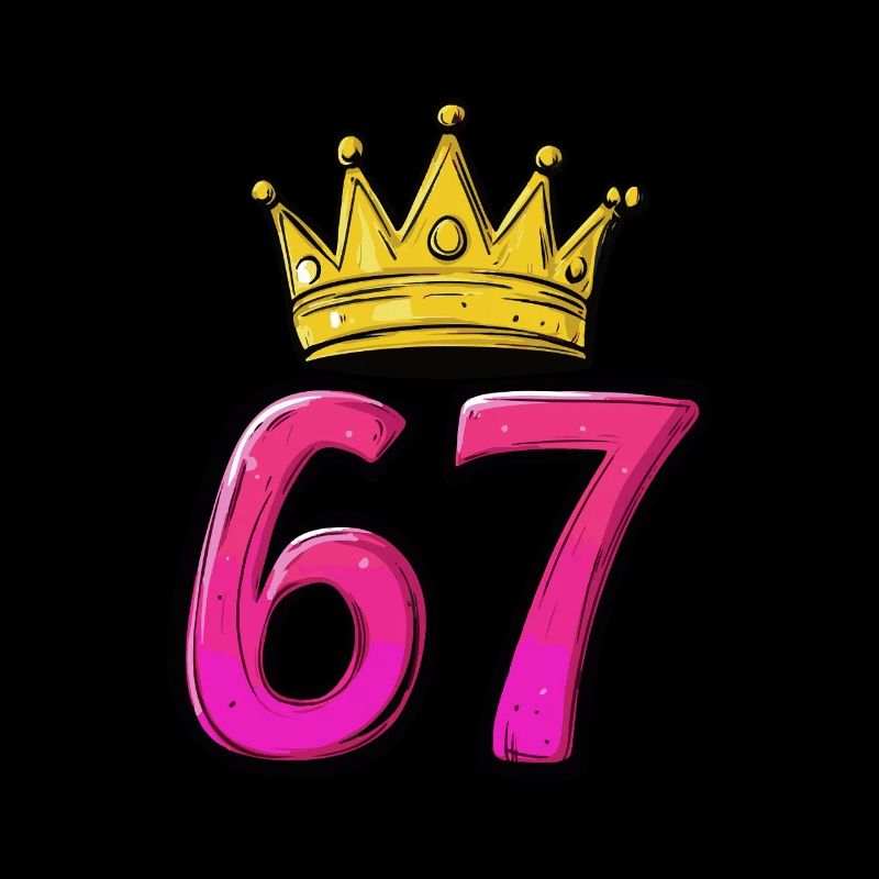 67 Numéro Jersey Couronne