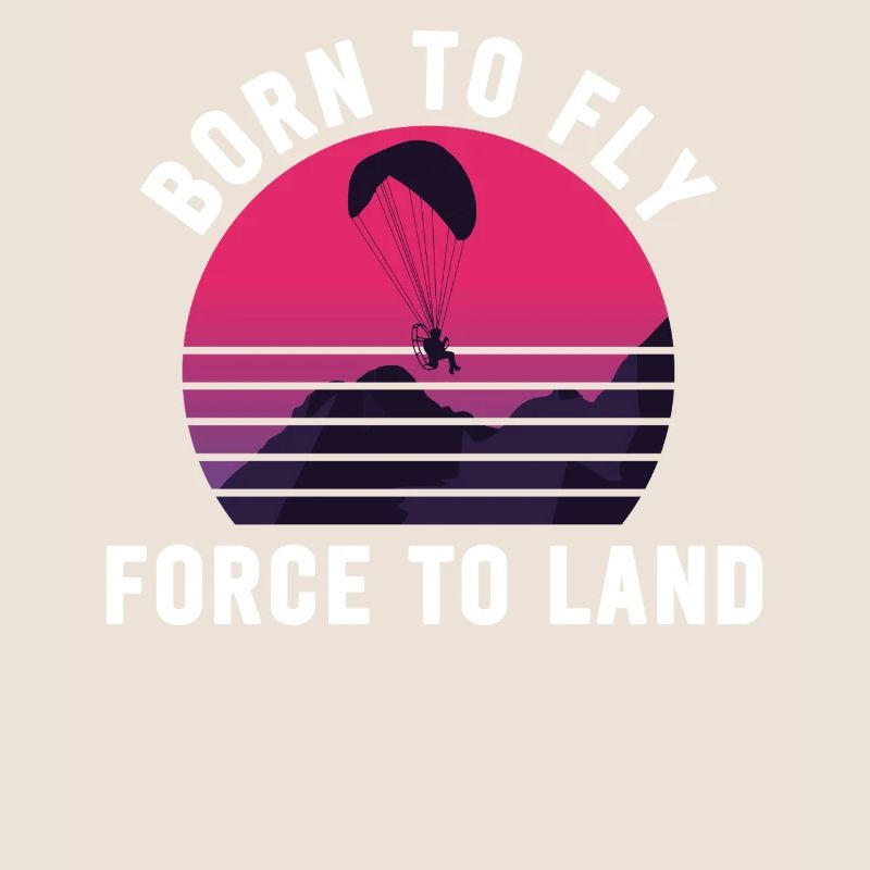 Born To Fly Forcé D’atterrir Paramoteur