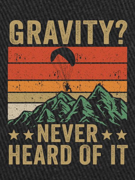 Lustiges Paramotor Gravitations-Meme