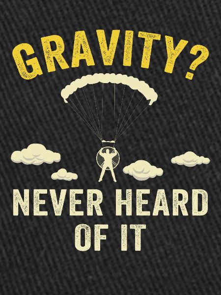 Lustiges Paramotor Gravitations-Meme