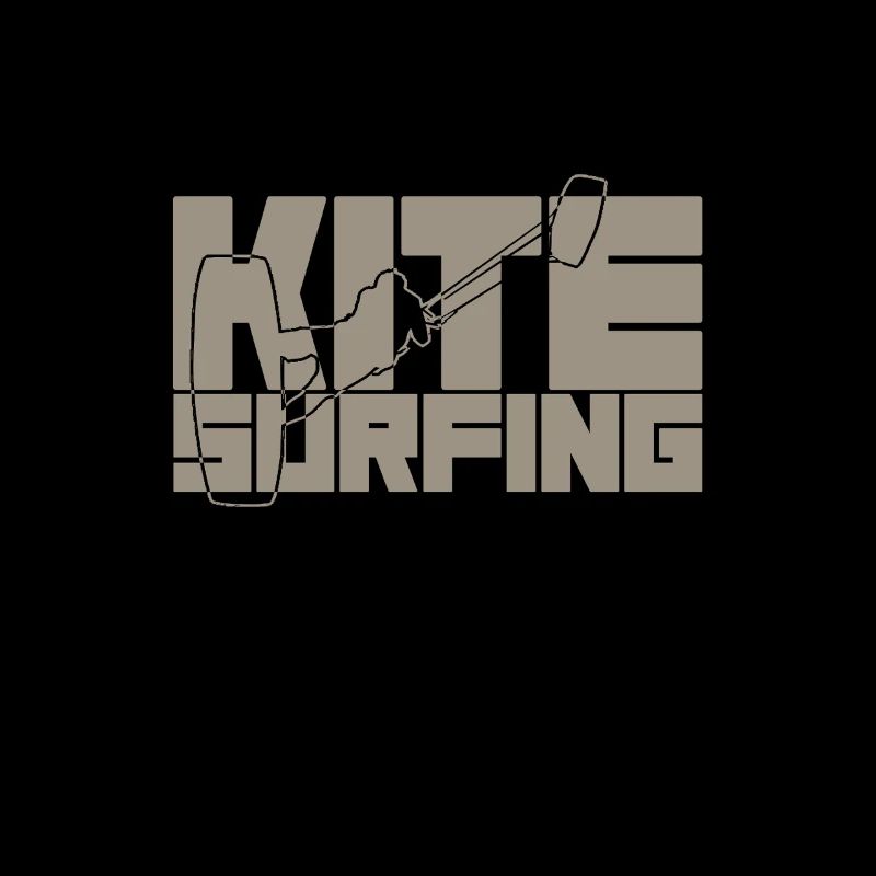 Retro Kiteboarding Abenteuer Vibes