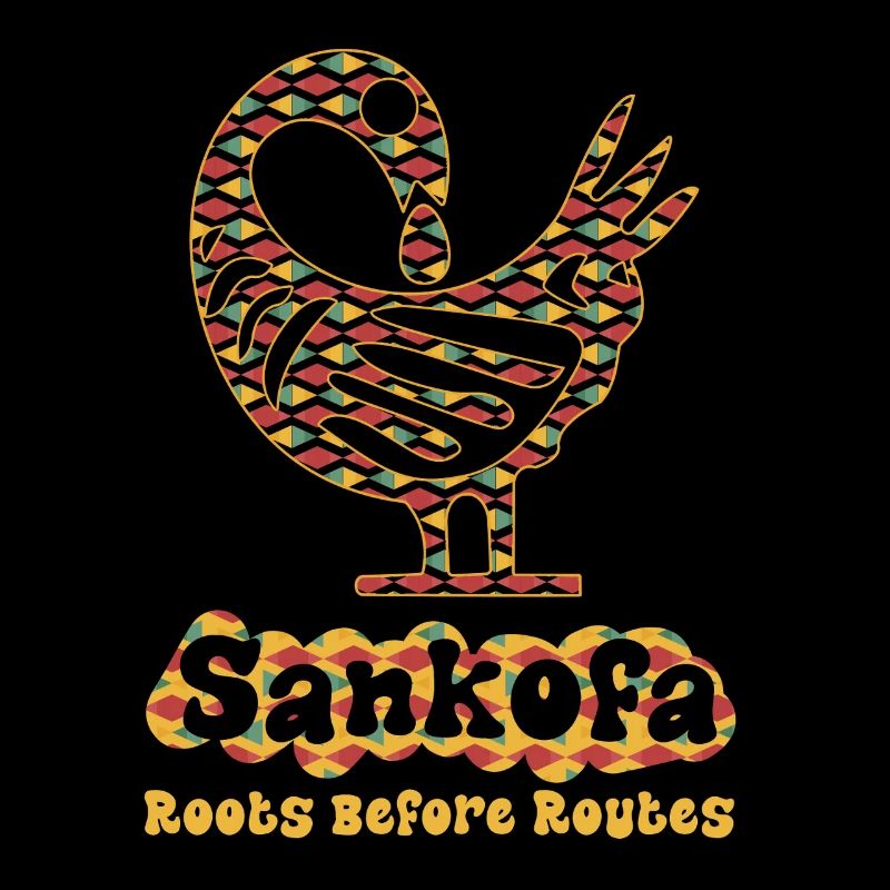 Sankofa Symbol Adinkra Ghana Black