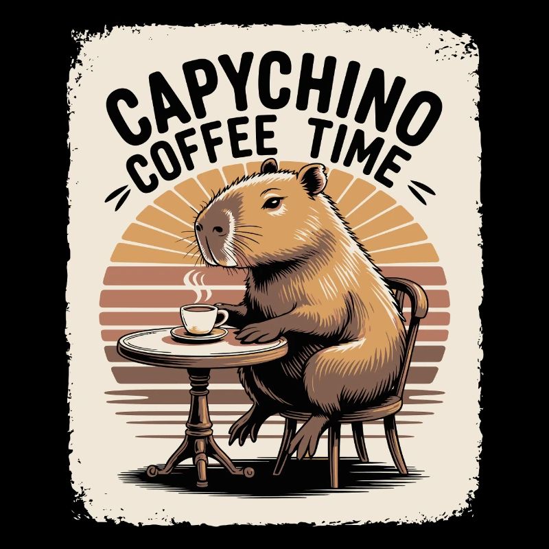 Capychino Kaffee Zeit