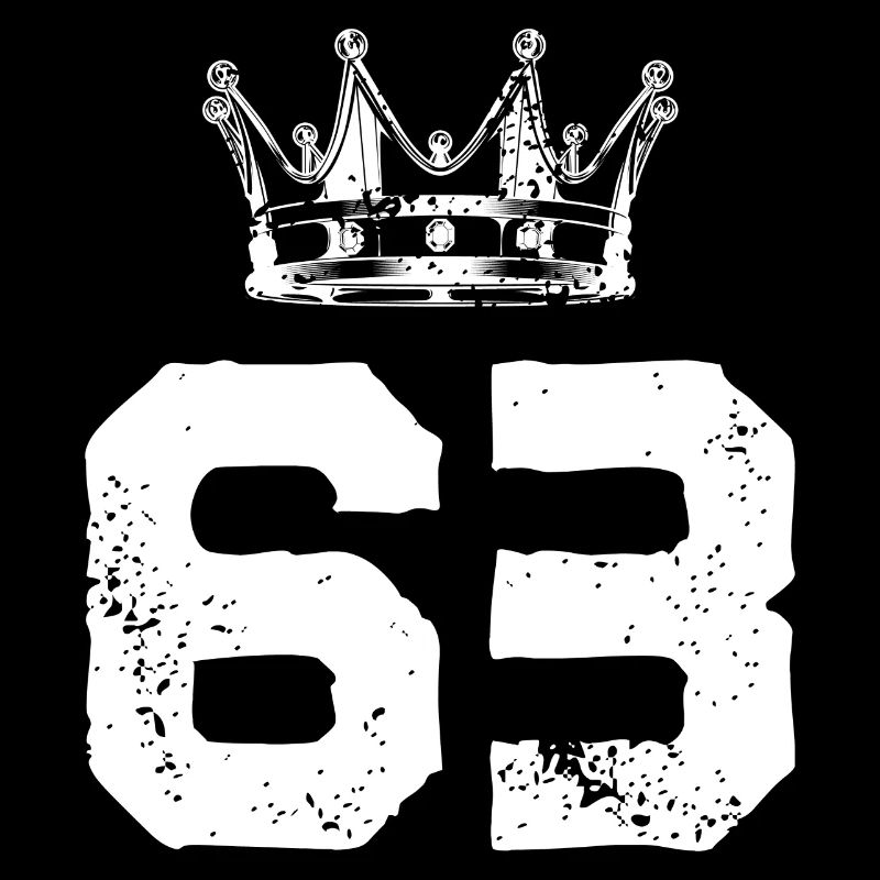 63 Number crown