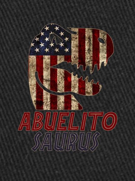 Patriotic Abuelito Dinosaur