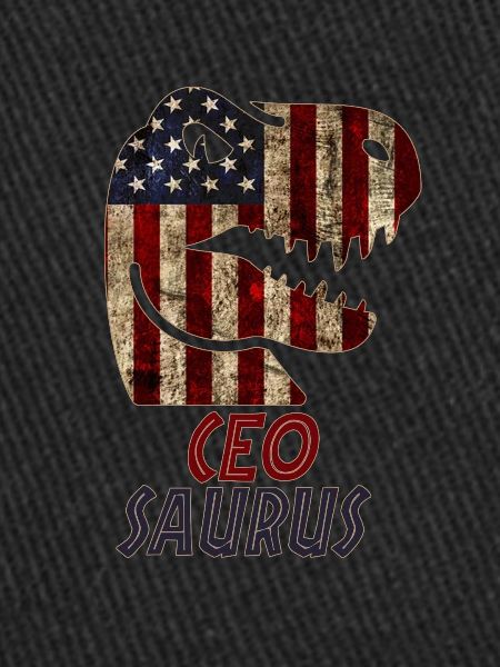 Patriotic Ceo Dinosaur