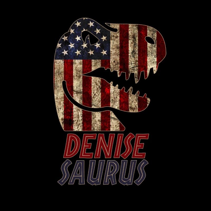 Patriotic Denise Dinosaur Denisesaurus