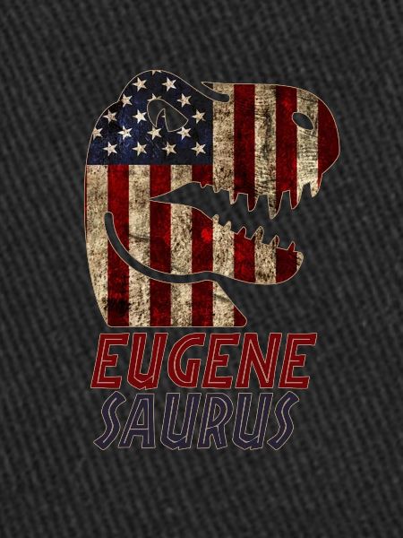 Patriotic Eugene Dinosaur Eugenesaurus