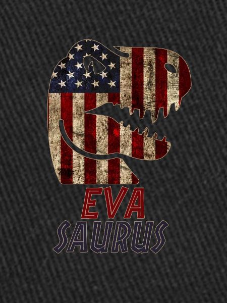 Patriotic Eva Dinosaur Evasaurus