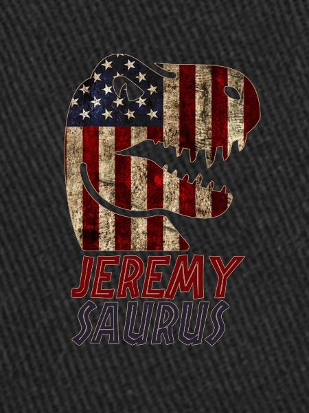 Patriotic Jeremy Dinosaur Jeremysaurus
