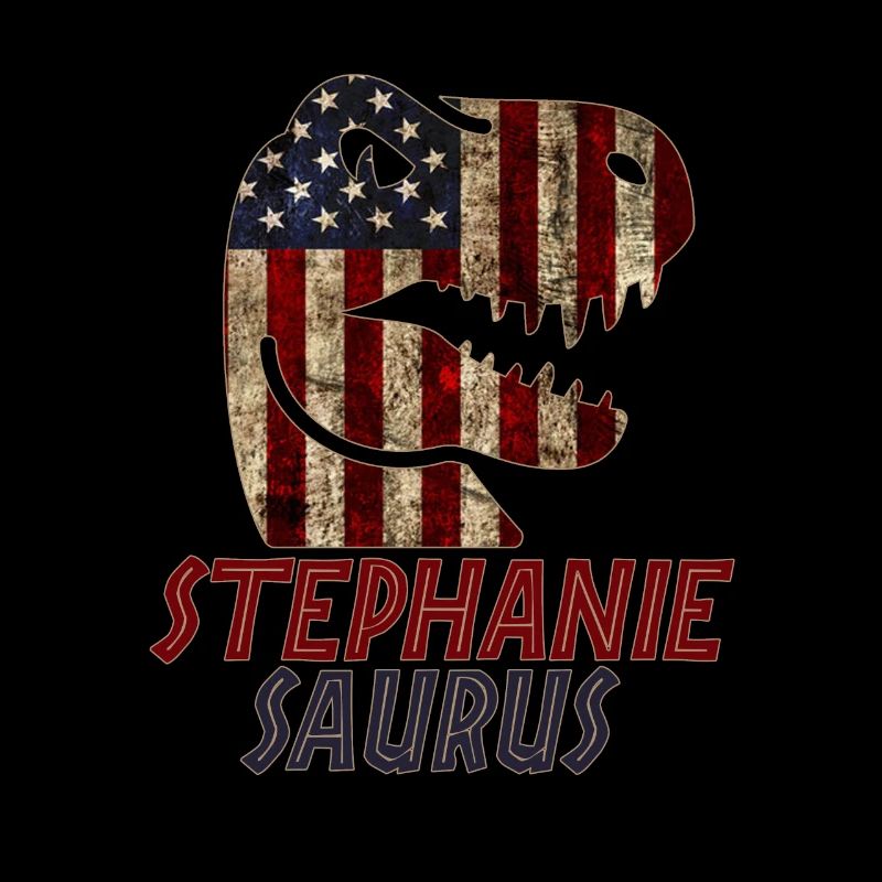 Patriotic Stephanie Dinosaur Stephaniesaurus