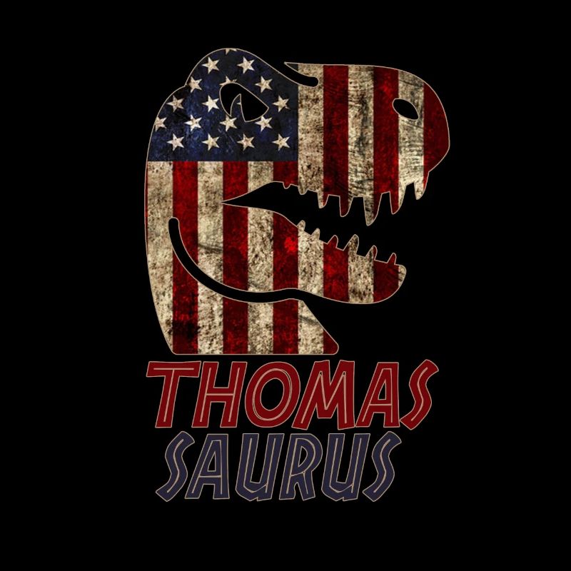 Patriotic Thomas Dinosaur Thomassaurus