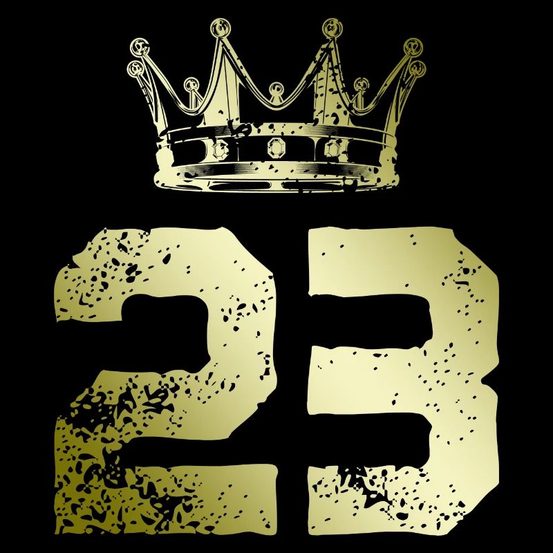 23 Zahl Krone