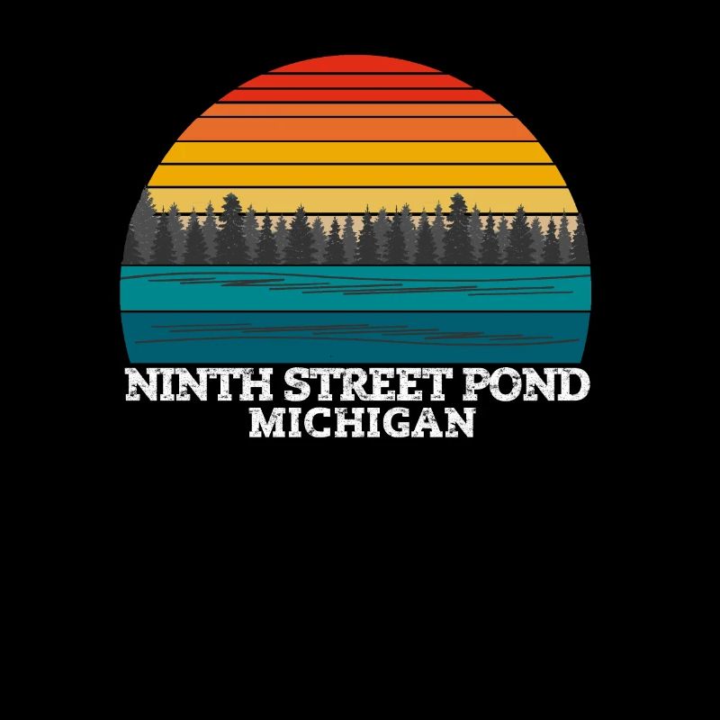 Neuvième rue Pond Michigan