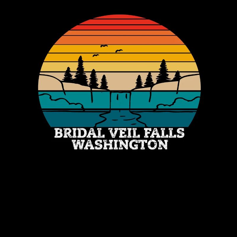 Bridal Veil Falls Washington