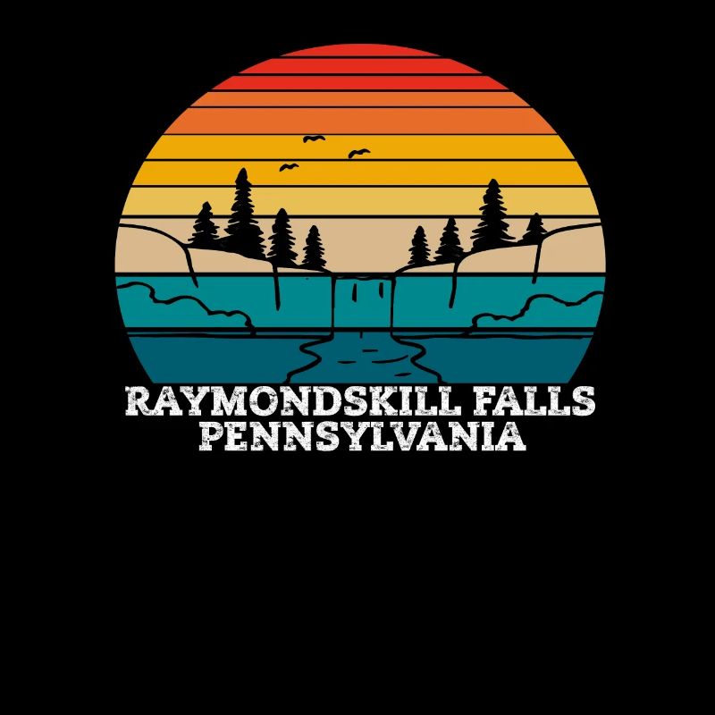 Raymondskill Falls Pennsylvanie