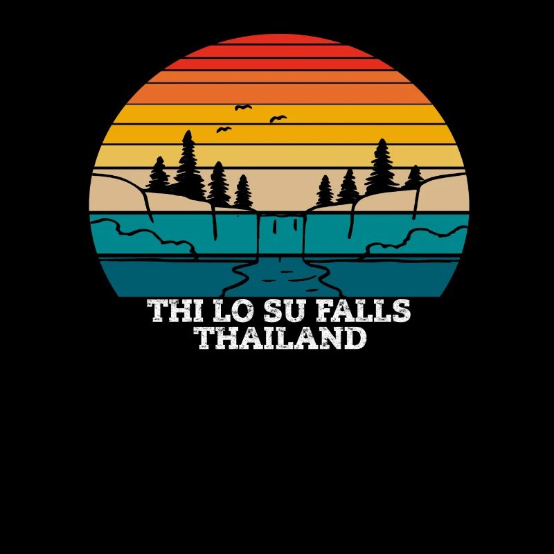 Thi Lo Su Falls Thaïlande