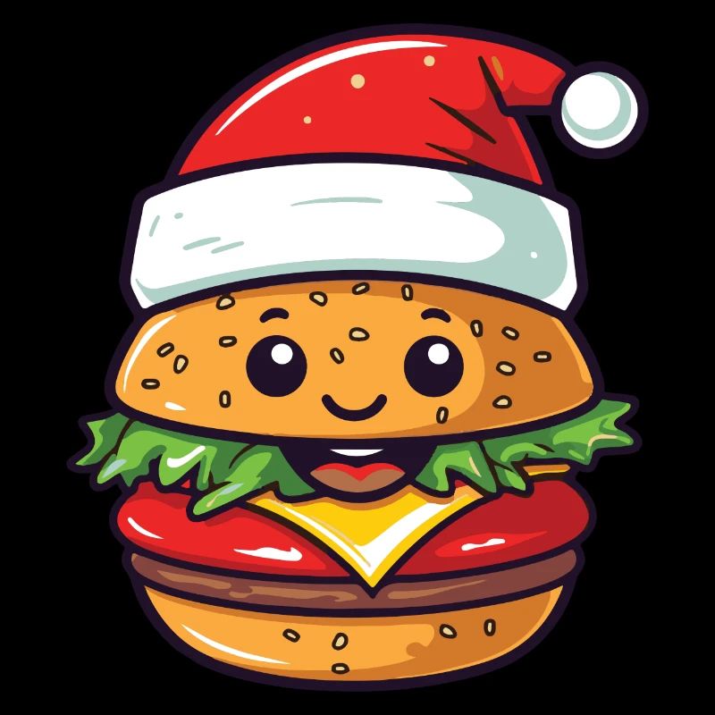 Burger Christmas Comic