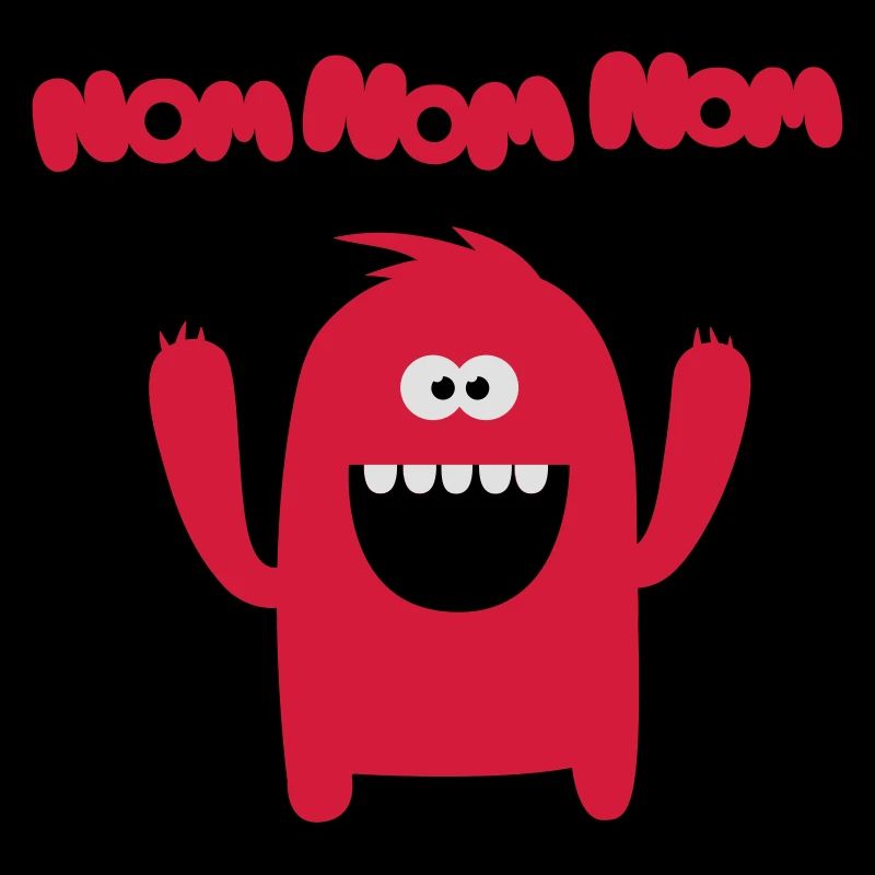 Om nom nom nom - monstre