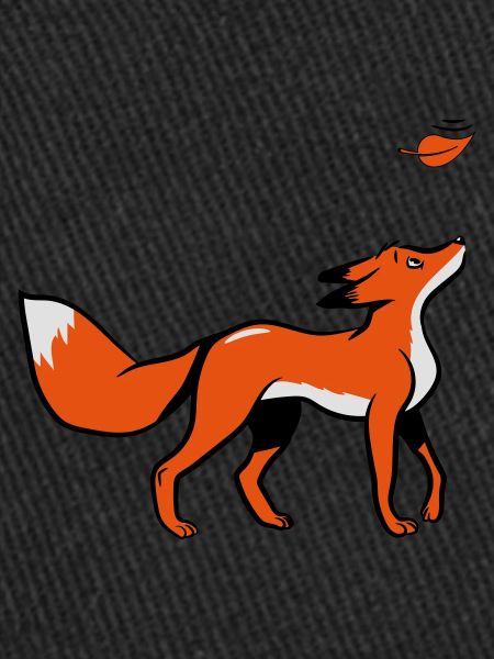 Leaf Fuchs douce jeune
