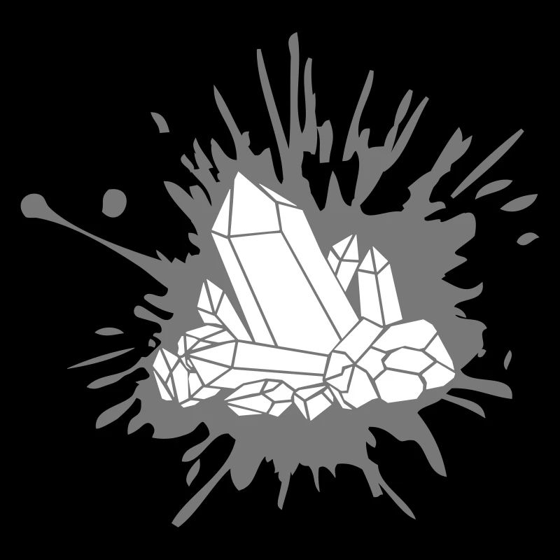 Blob de cristal clipart