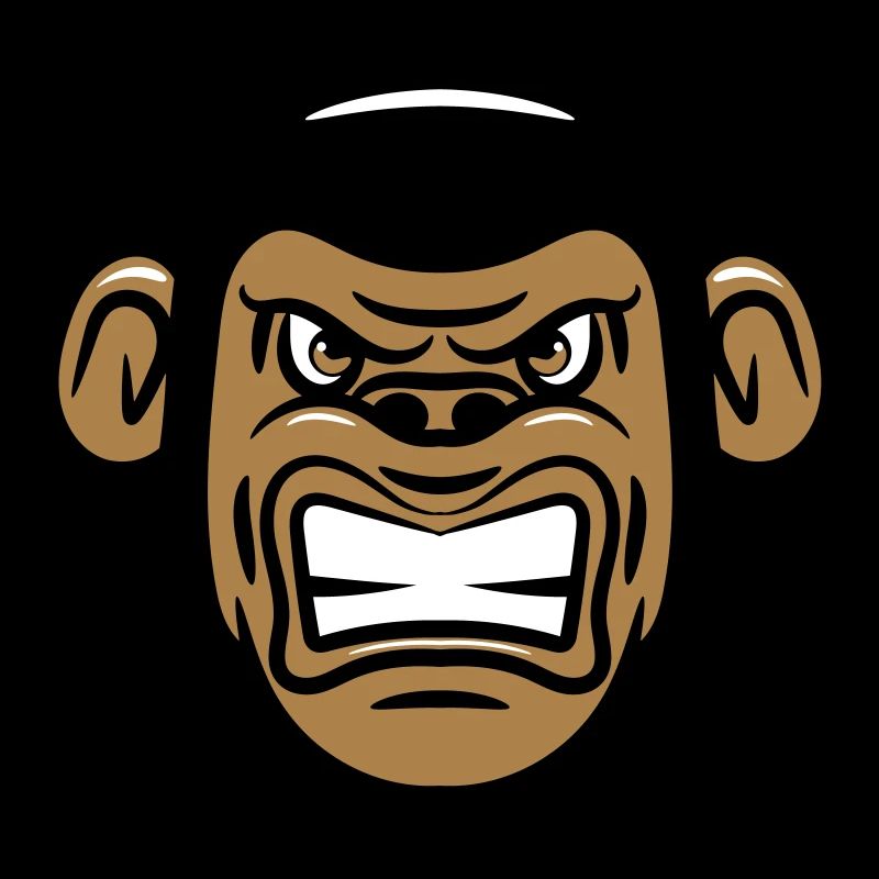 monkey angry evil