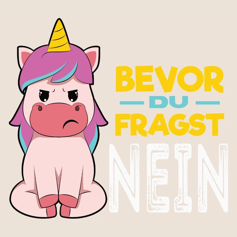 Bevor du fragst Einhorn
