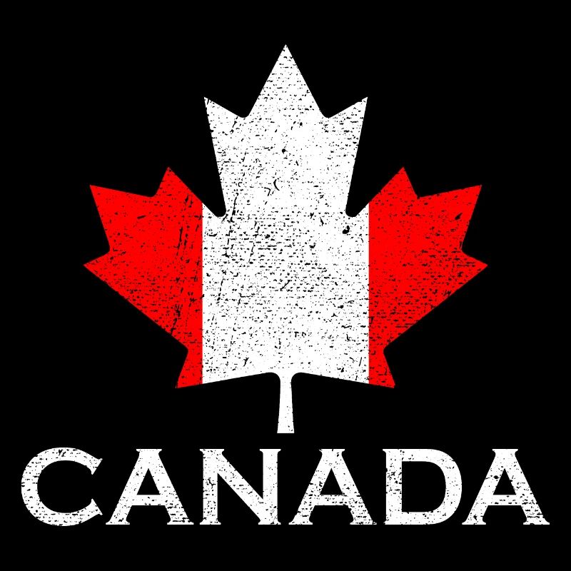 Canada feuille d’érable drapeau Vintage