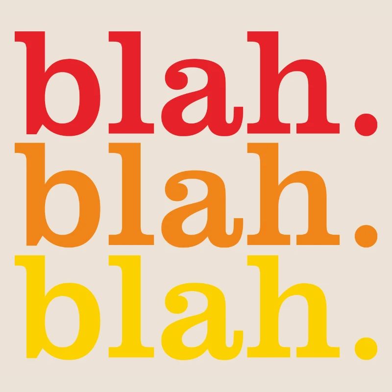 bla bla bla